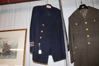 A Royal Naval Engineers Officers jacket, named