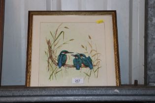 P.H. Edmundson, pencil signed watercolour study of