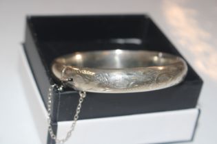 A 1970's Birmingham silver CPS Jewellery bangle, a