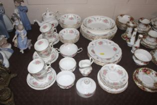 A collection of Royal Albert "Tranquillity" patter