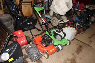 A Sprint 40 rotary lawn mower