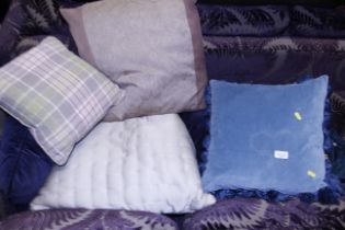 A quantity of scatter cushions