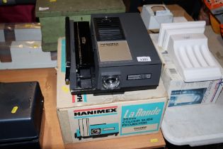 A Hanimex projector