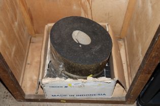 A quantity of wall tiles and a roll of roofing fel