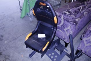 An ADX Ultimate Gaming cockpit chair