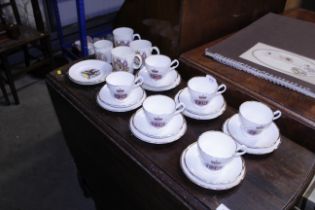 A quantity of bone china, Royal Commemorative tea ware and other commemorative items