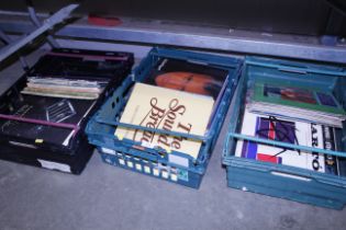 Three tray boxes of miscellaneous LPs