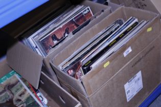 Two boxes of mostly classical LP's