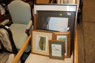 A quantity of various pictures and prints