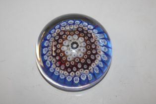 A large Millefiori paperweight