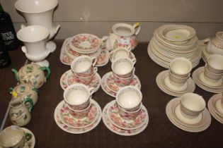 A collection of Mason's "Liberty" pattern teaware