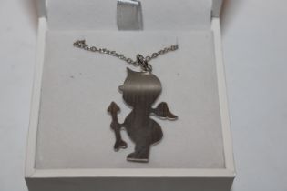 A Sterling silver Fiorelli pendant in original box