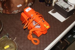 An orange Trimphone