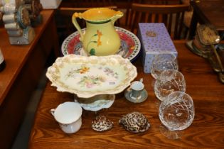 A quantity of various china and glassware
