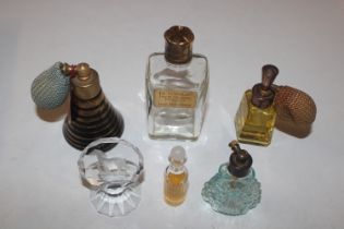 A box of scent bottles