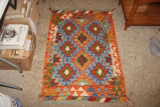 An approx. 130cmx 86cm Chobi Kelim rug