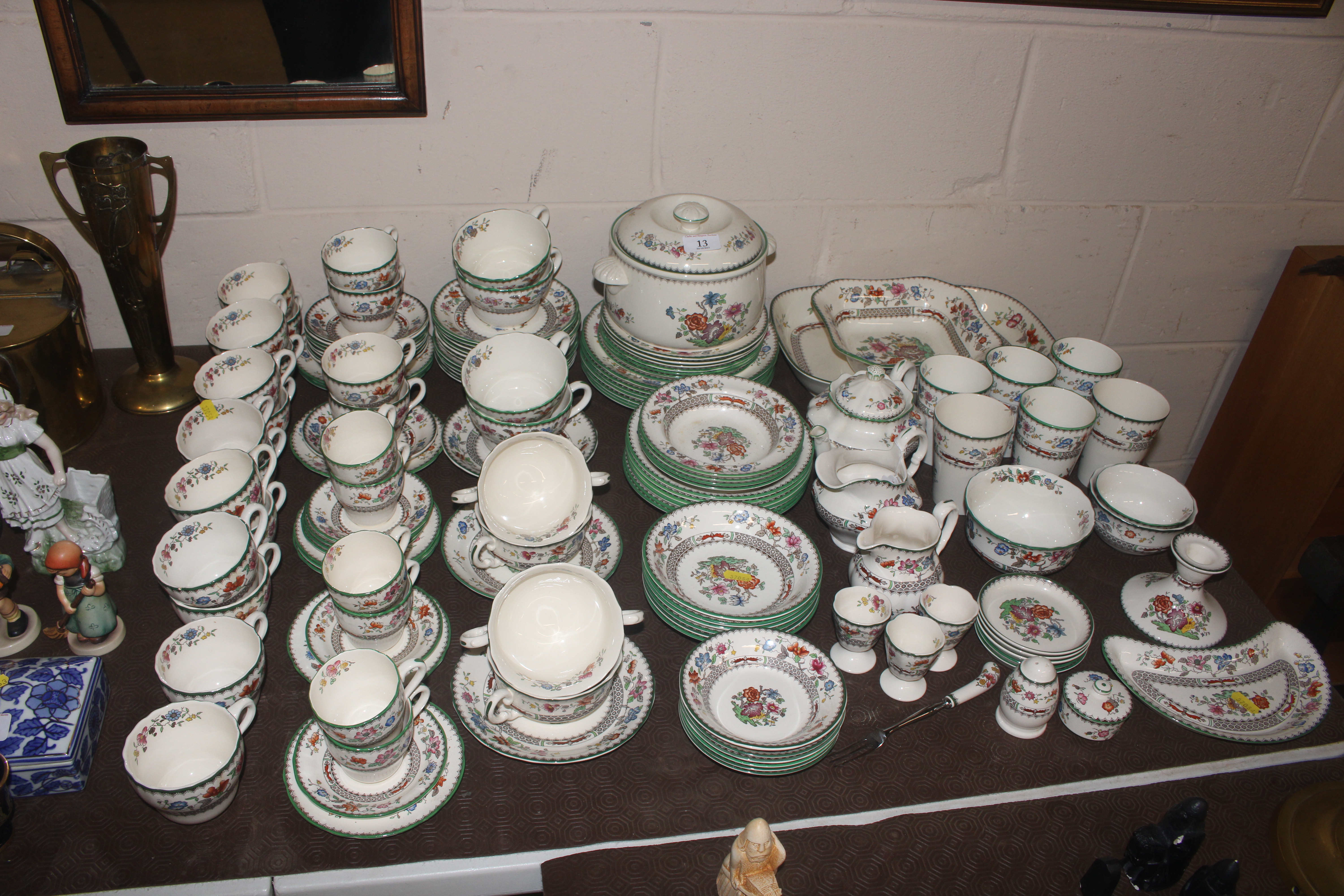 A large quantity of Spode "Chinese Rose" pattern d