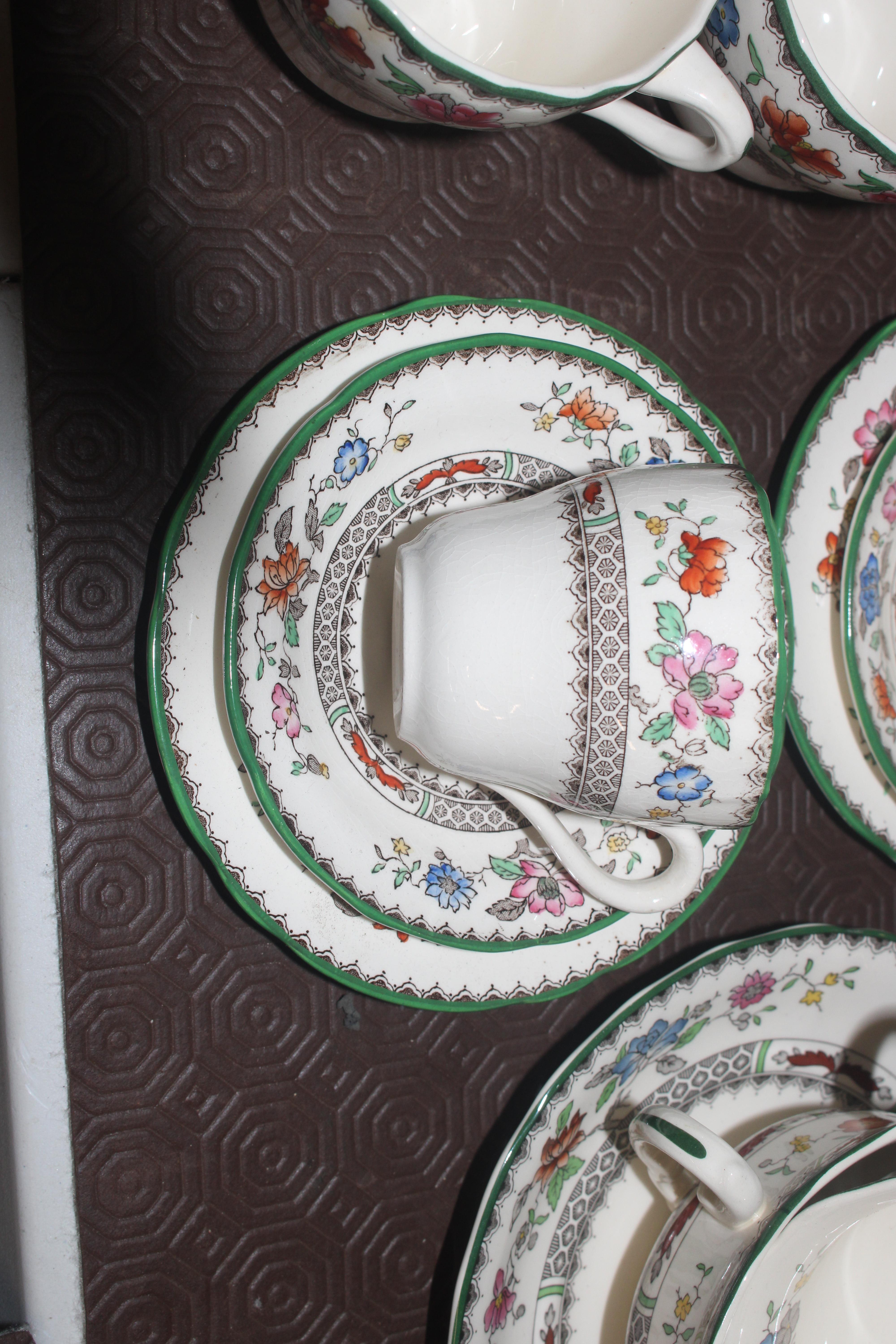 A large quantity of Spode "Chinese Rose" pattern d - Bild 6 aus 8