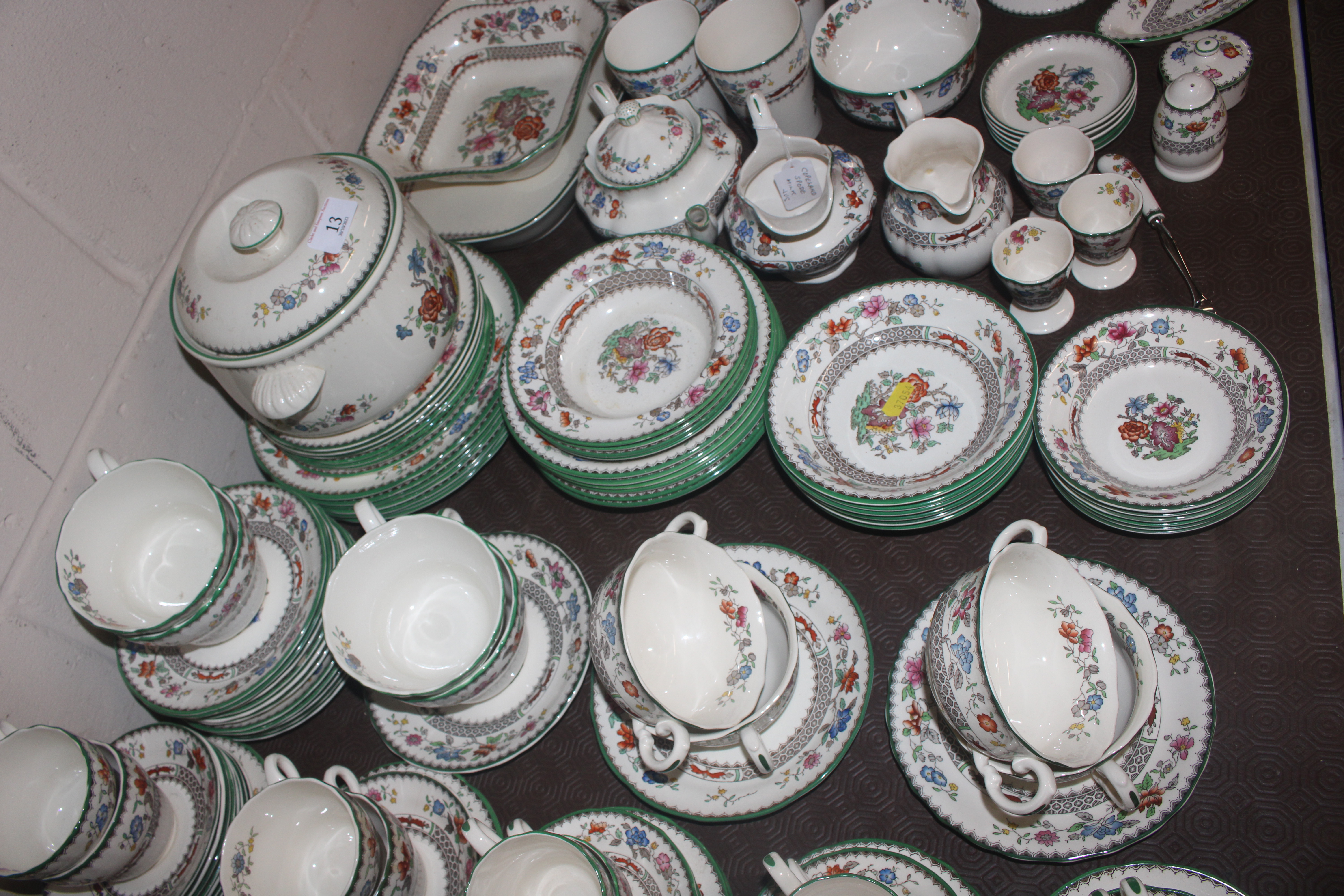 A large quantity of Spode "Chinese Rose" pattern d - Bild 3 aus 8