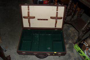 A vintage suitcase