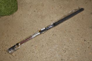 An Abu Garcia enticer travel fishing rod