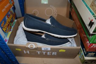 A pair of Hotter deck shoes, size 7