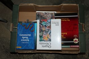 A box of books