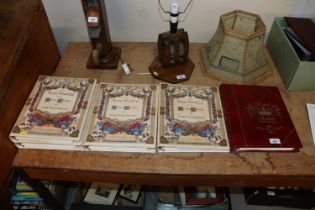Four stamp albums Commemorating the Royal Wedding