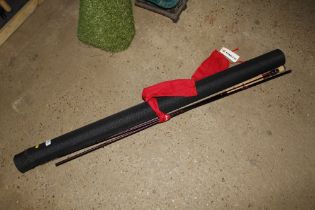 A Kinetic 10ft No 6/7 fly fishing rod with bag and