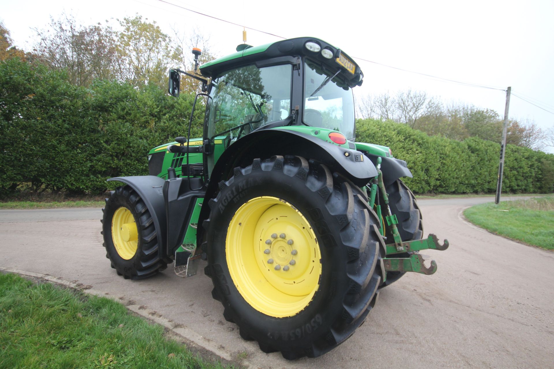 John Deere 6210R 4WD tractor. Registration AU12 CAA. Date of first registration 12/04/2012. Serial - Image 5 of 118