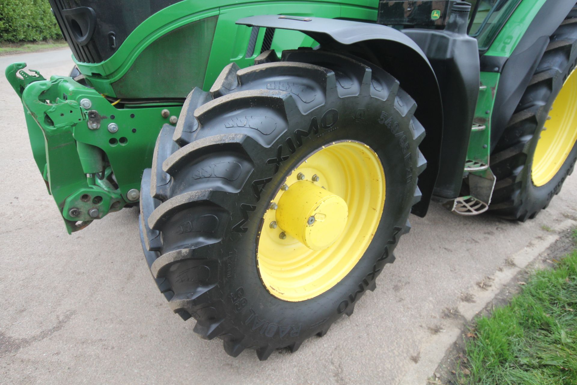 John Deere 6210R 4WD tractor. Registration AU12 CAA. Date of first registration 12/04/2012. Serial - Image 68 of 118