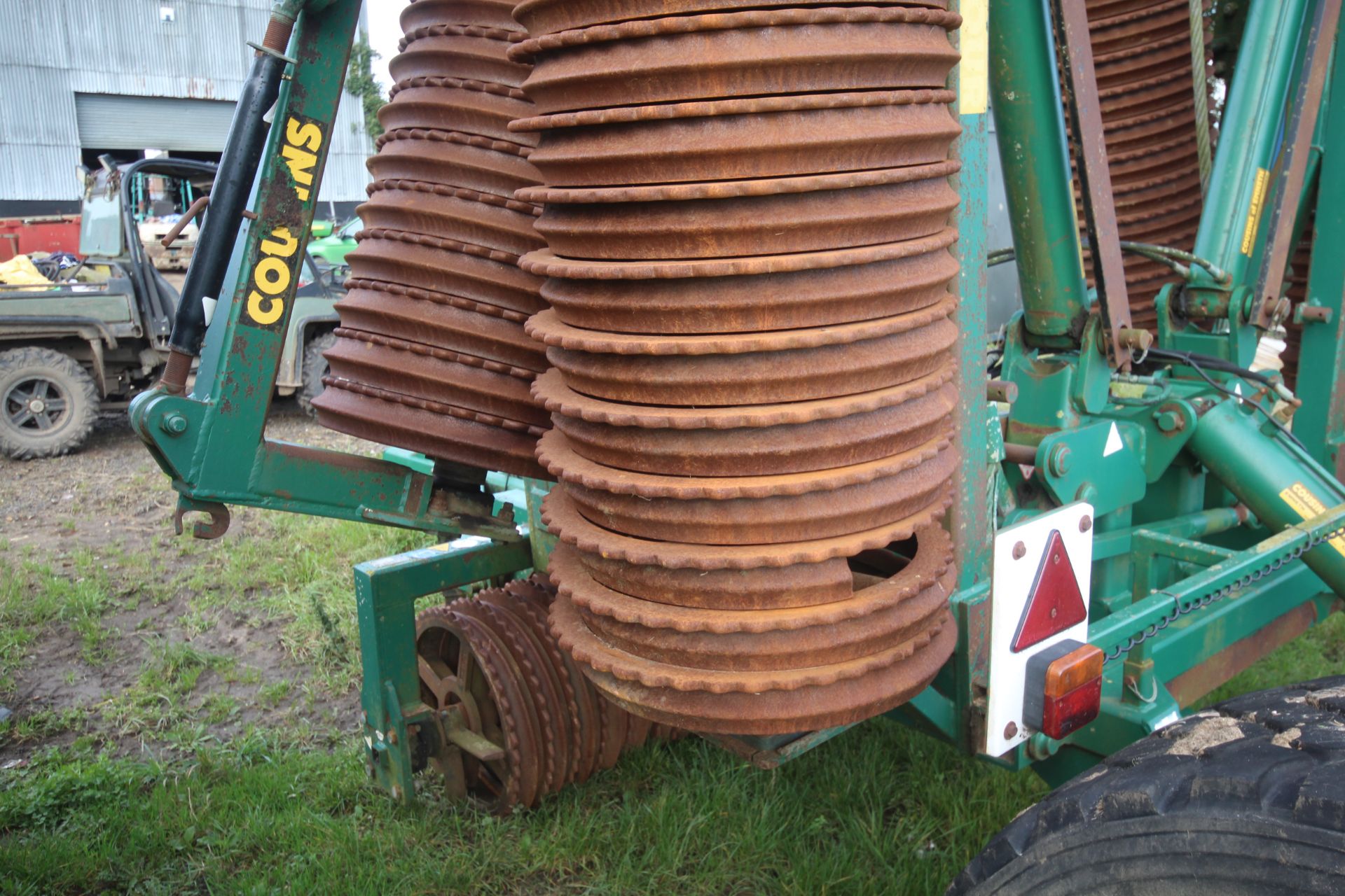 Cousins 12m vertical folding rolls. With breaker rings. 2005. Owned from new. V - Image 18 of 47