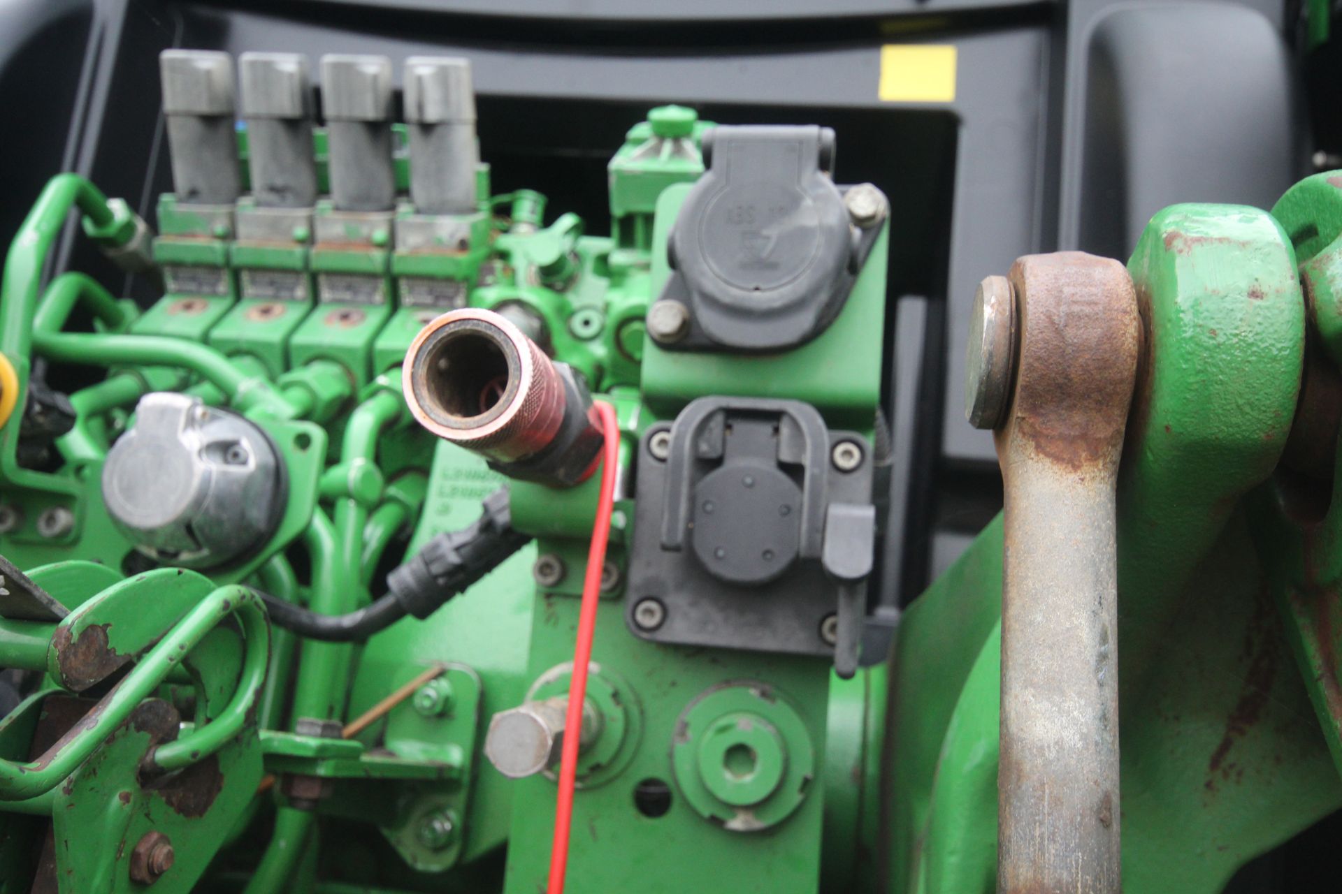 John Deere 6215R 4WD tractor. Registration CX18 WTV. Date of first registration 17/05/2018. Serial - Image 46 of 116