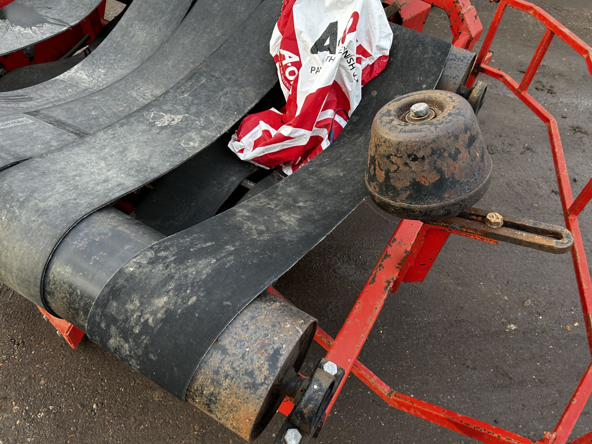 Lawrence Edward Supa-Pac remote control and automatic static linkage mounted hydraulic driven bale - Image 12 of 18