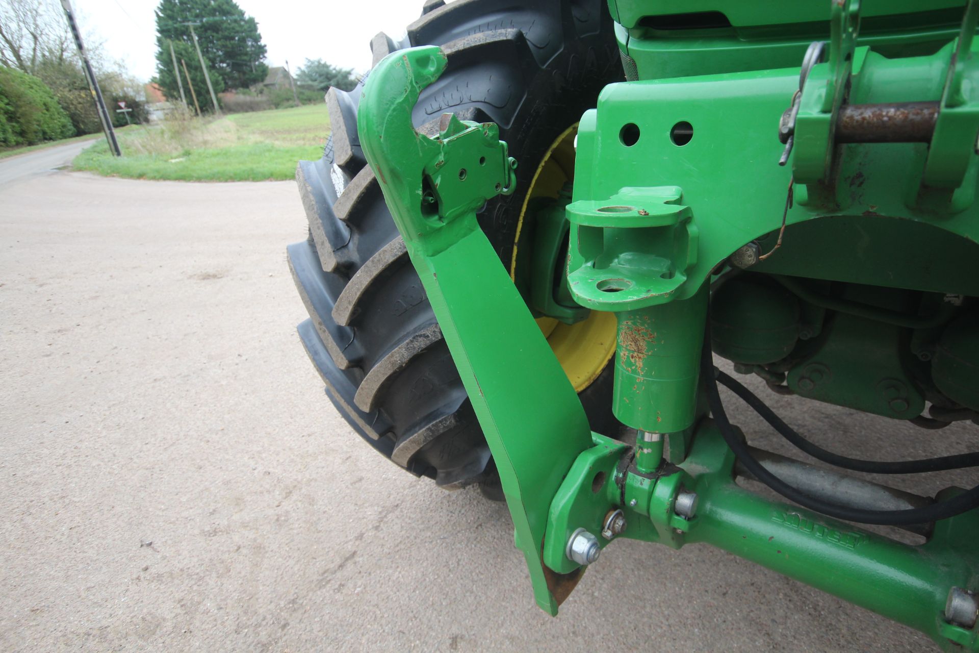 John Deere 6210R 4WD tractor. Registration AU12 CAA. Date of first registration 12/04/2012. Serial - Image 15 of 118