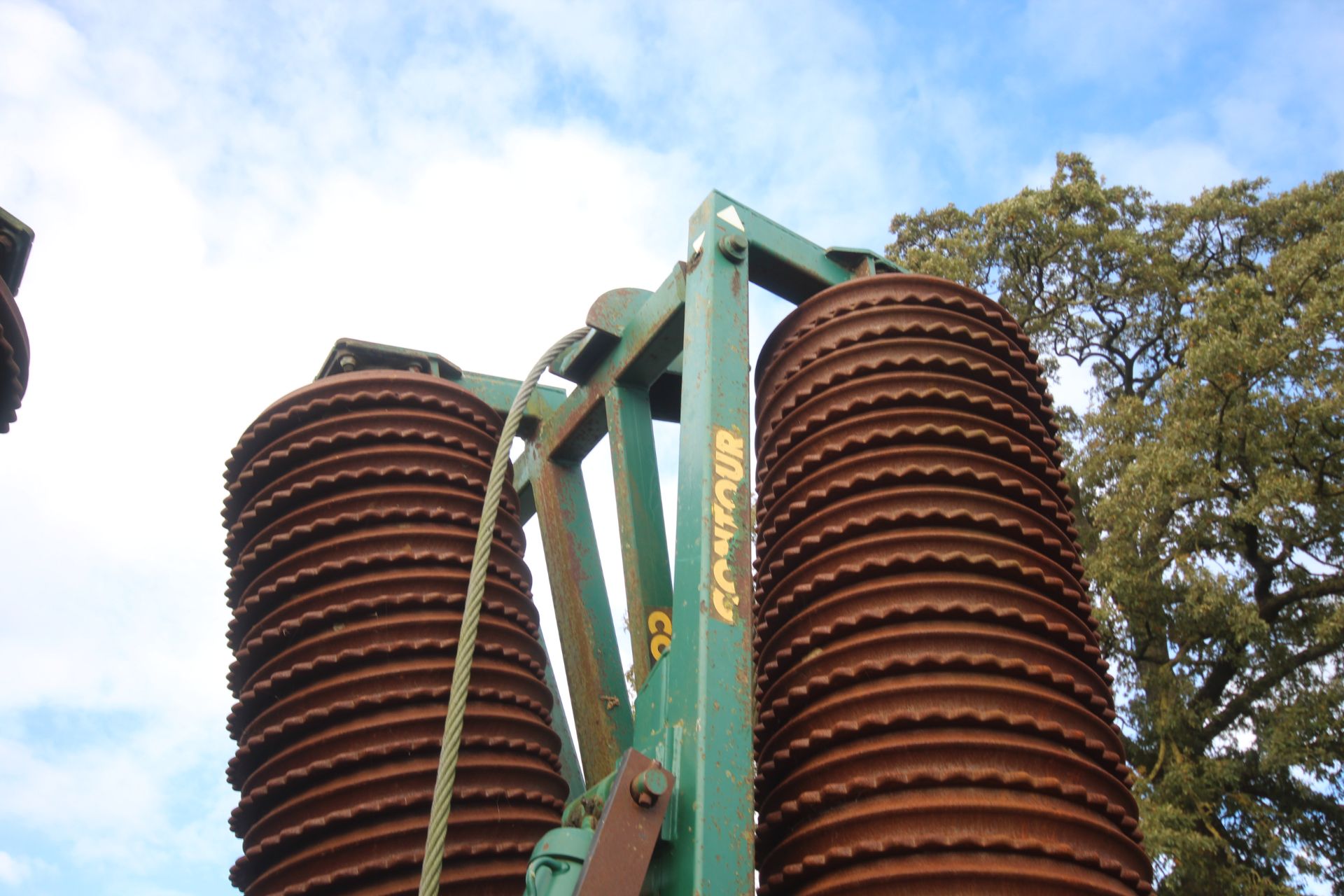 Cousins 12m vertical folding rolls. With breaker rings. 2005. Owned from new. V - Image 33 of 47
