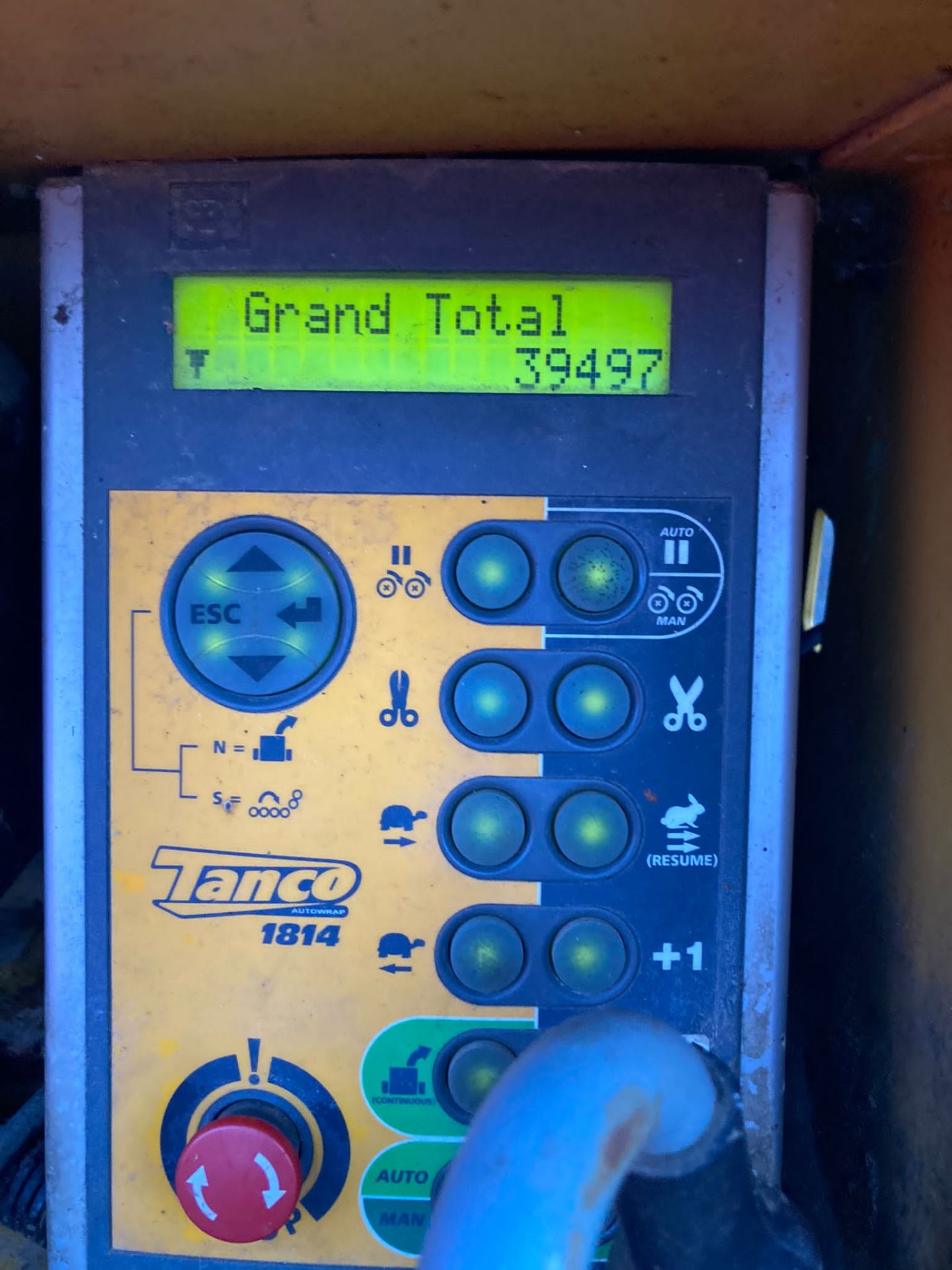 Tanco Autowrap 1418S static automatic bale wrapper. Bale count 39,497. 3,257 hours. With self- - Image 32 of 32