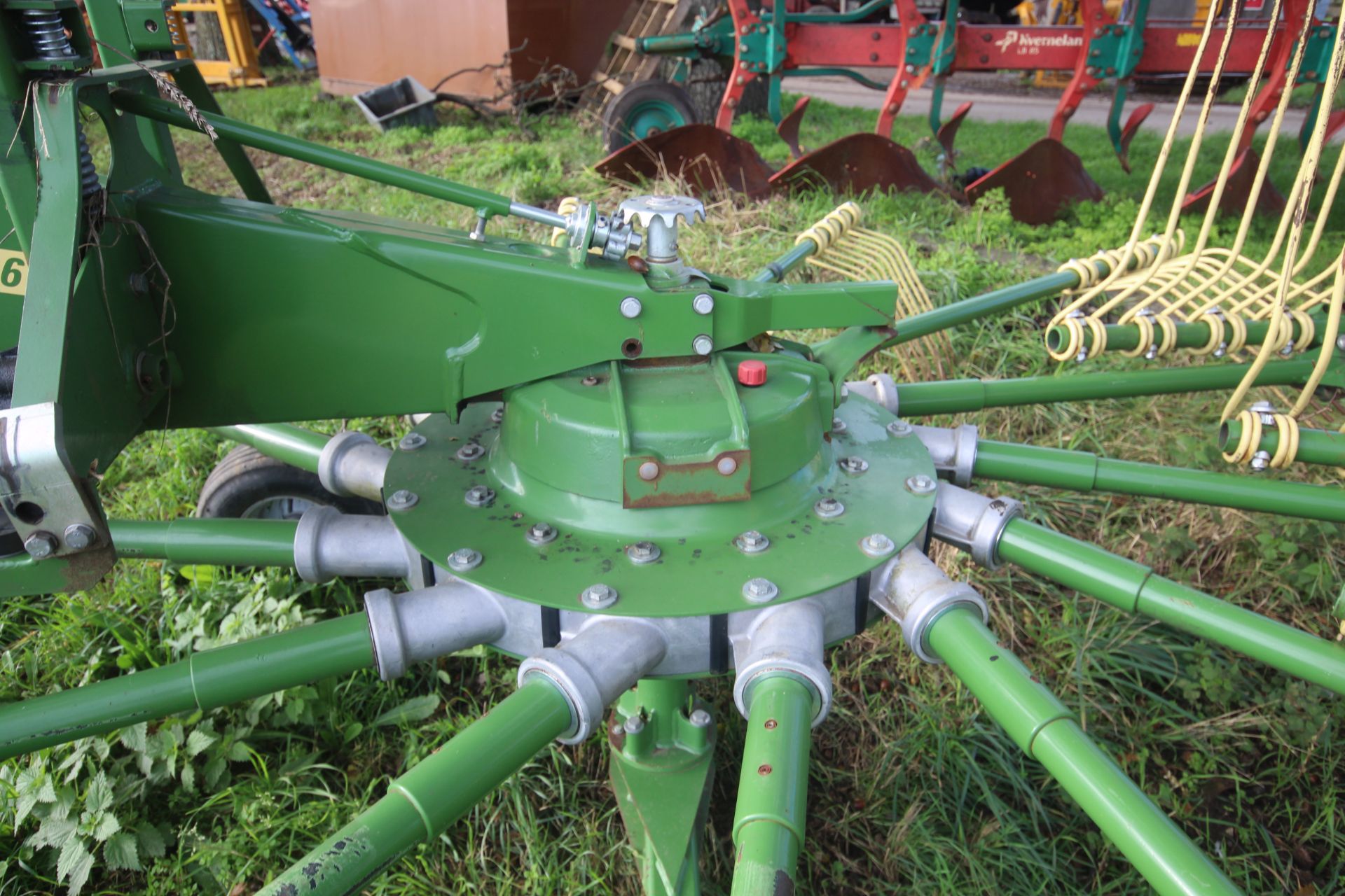 Krone Swadro 46 4.6m single rotor mounted rake. 2019. Owned from new. V - Image 20 of 26