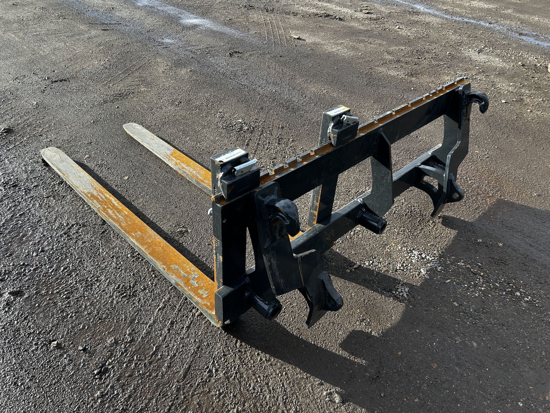 MX Pallet tines. 2022. Euro 8 brackets. Owned from new. For sale due to retirement. Located near - Image 4 of 9