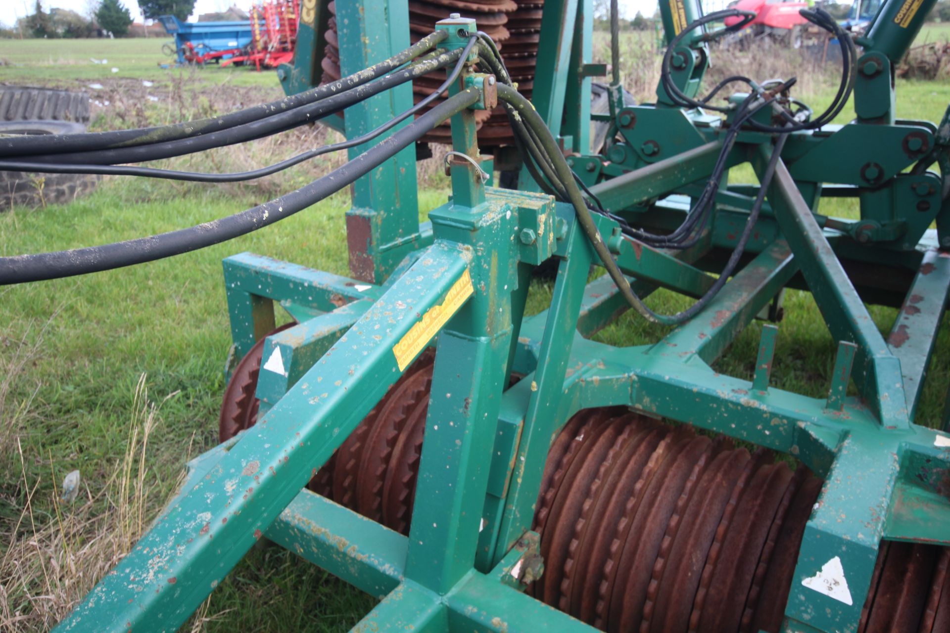 Cousins 12m vertical folding rolls. With breaker rings. 2005. Owned from new. V - Image 10 of 47