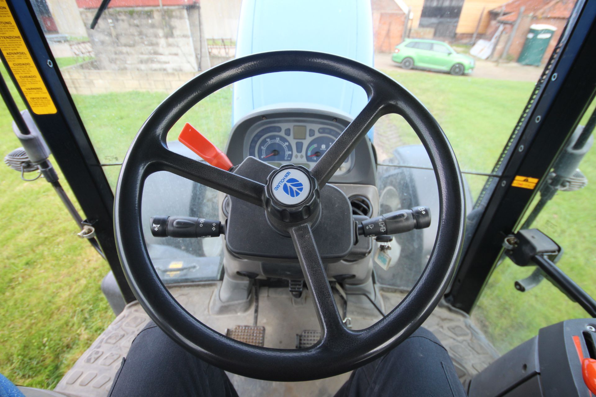 New Holland TS125A 4WD tractor. Registration AU04 ECC. Date of first registration 01/03/2004. 5, - Image 88 of 107