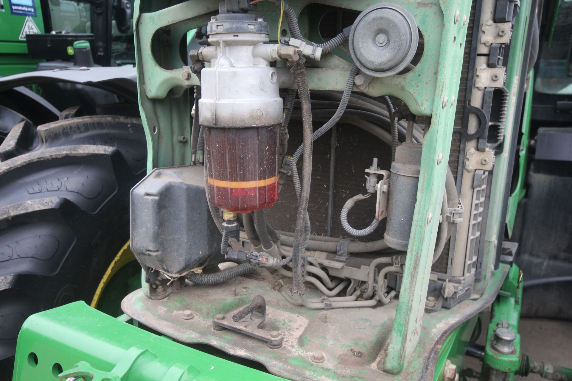 John Deere 6210R 4WD tractor. Registration AU12 CAA. Date of first registration 12/04/2012. Serial - Image 108 of 118