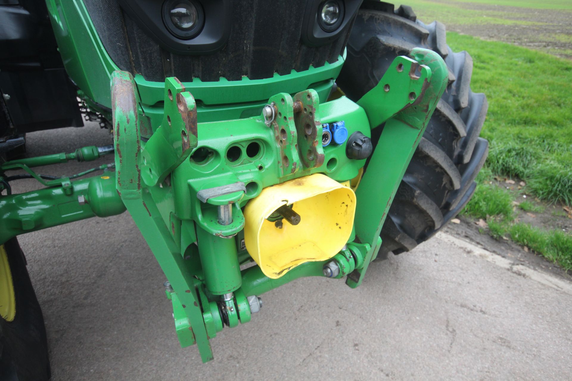John Deere 6215R 4WD tractor. Registration CX18 WTV. Date of first registration 17/05/2018. Serial - Image 10 of 116