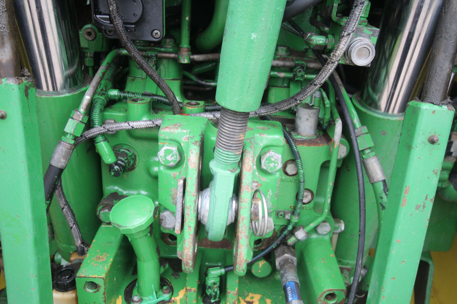 John Deere 6210R 4WD tractor. Registration AU12 CAA. Date of first registration 12/04/2012. Serial - Image 45 of 118