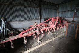 ** UPDATED DESCRIPTION ** Accord-Fahse 12 row rigid beet drill. With end tow. Located on a