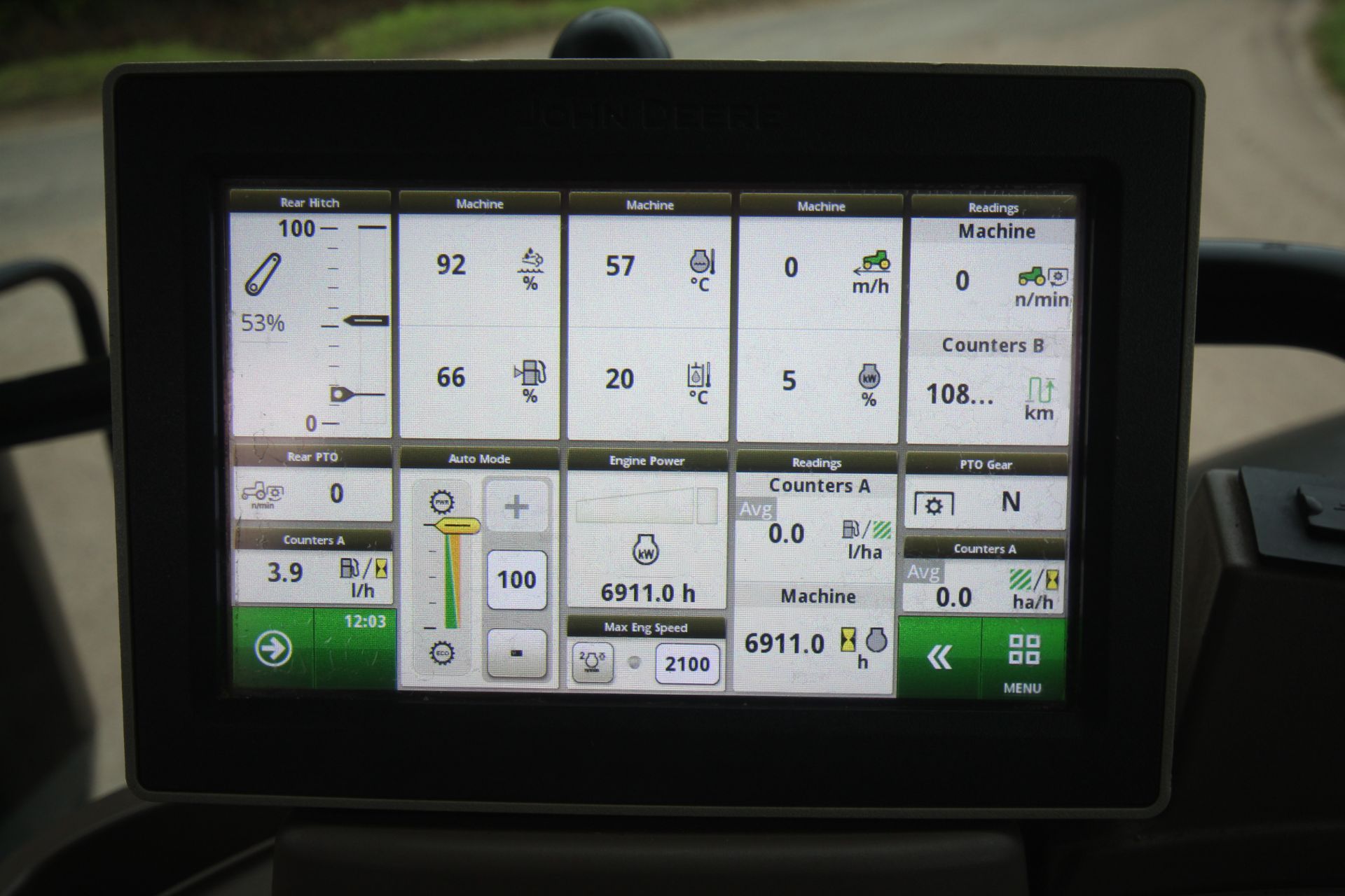 John Deere 6215R 4WD tractor. Registration CX18 WTV. Date of first registration 17/05/2018. Serial - Image 93 of 116