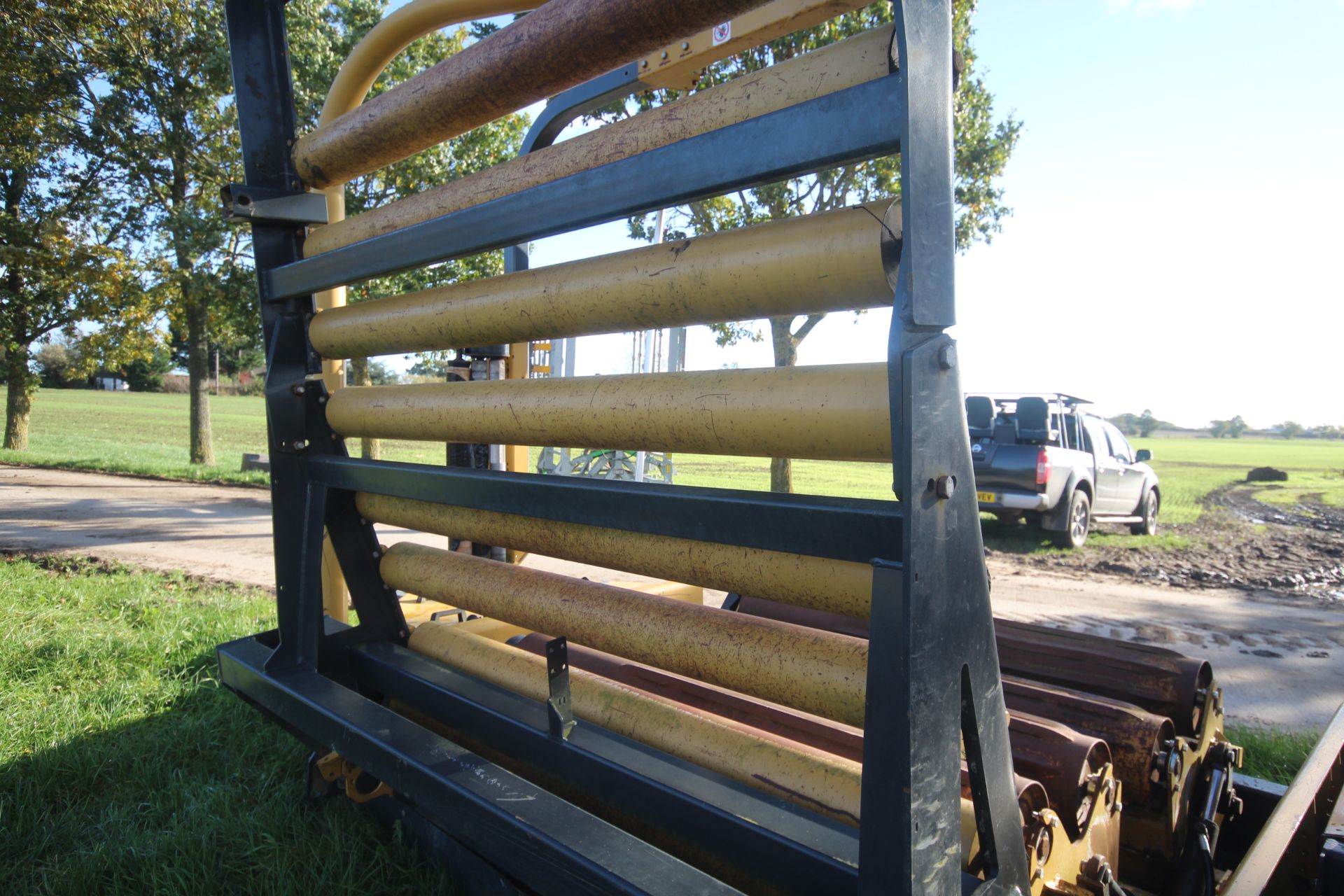 Tanco Autowrap 1418S static automatic bale wrapper. Bale count 39,497. 3,257 hours. With self- - Image 30 of 32