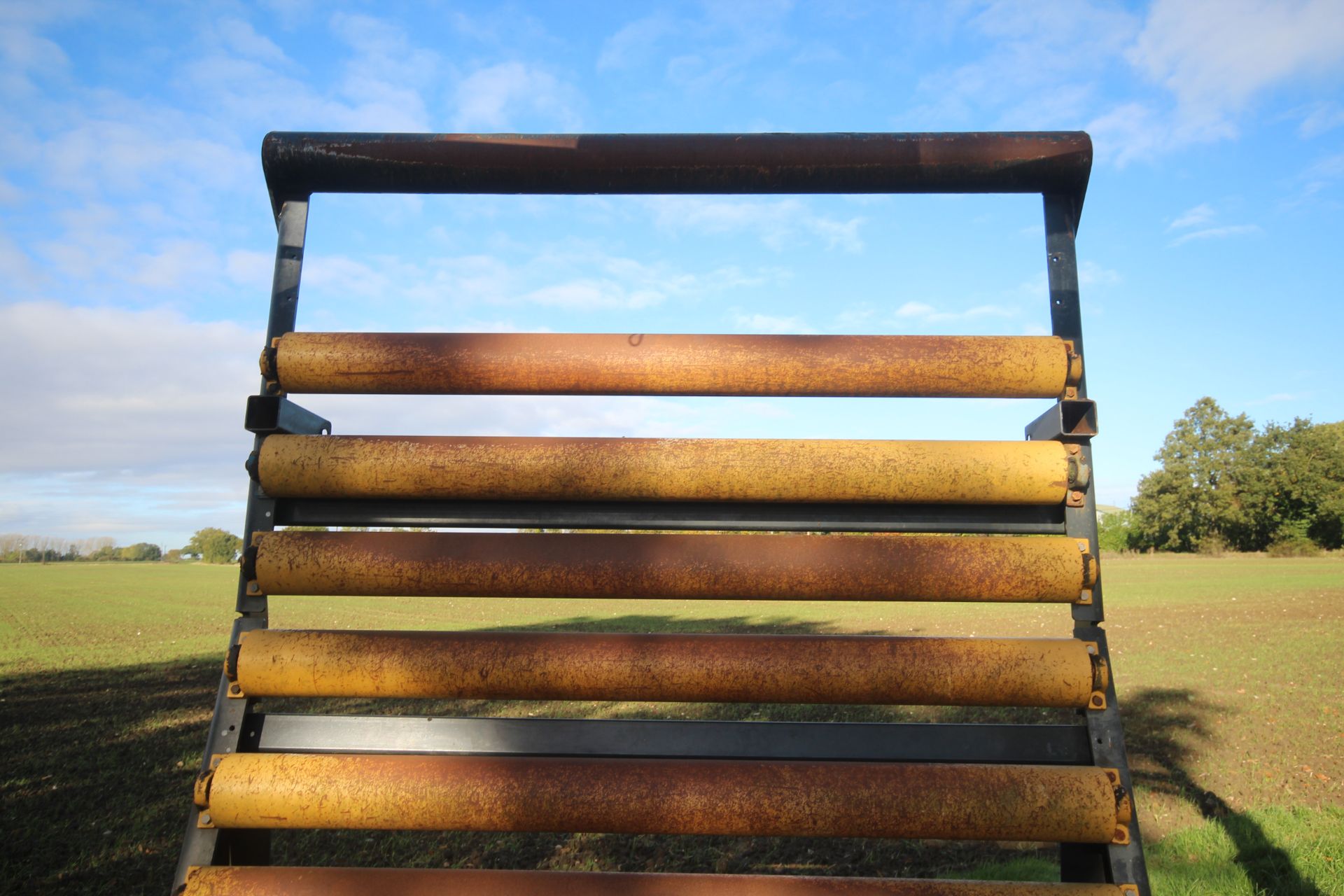 Tanco Autowrap 1418S static automatic bale wrapper. Bale count 39,497. 3,257 hours. With self- - Image 15 of 32