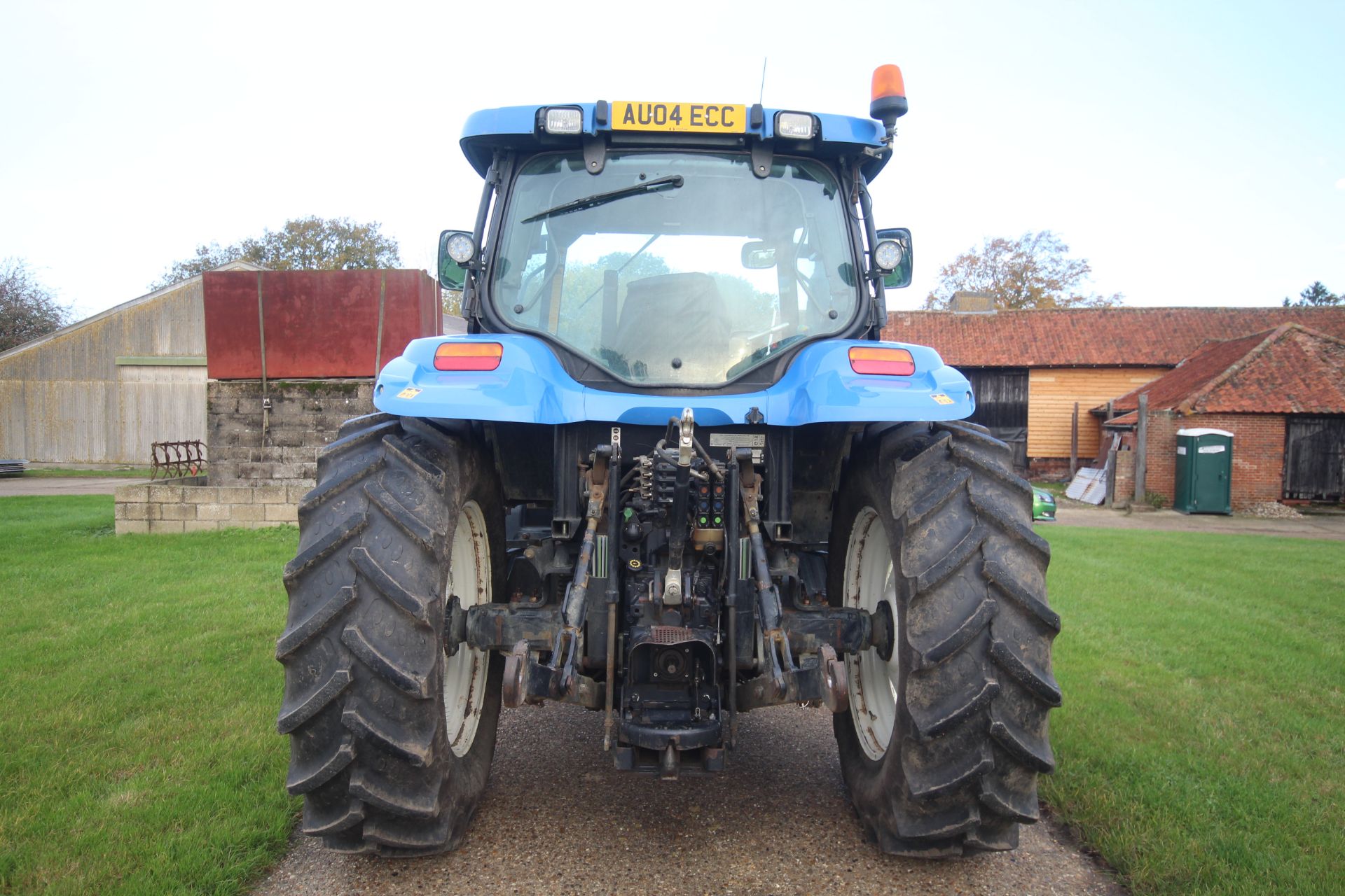 New Holland TS125A 4WD tractor. Registration AU04 ECC. Date of first registration 01/03/2004. 5, - Image 4 of 107