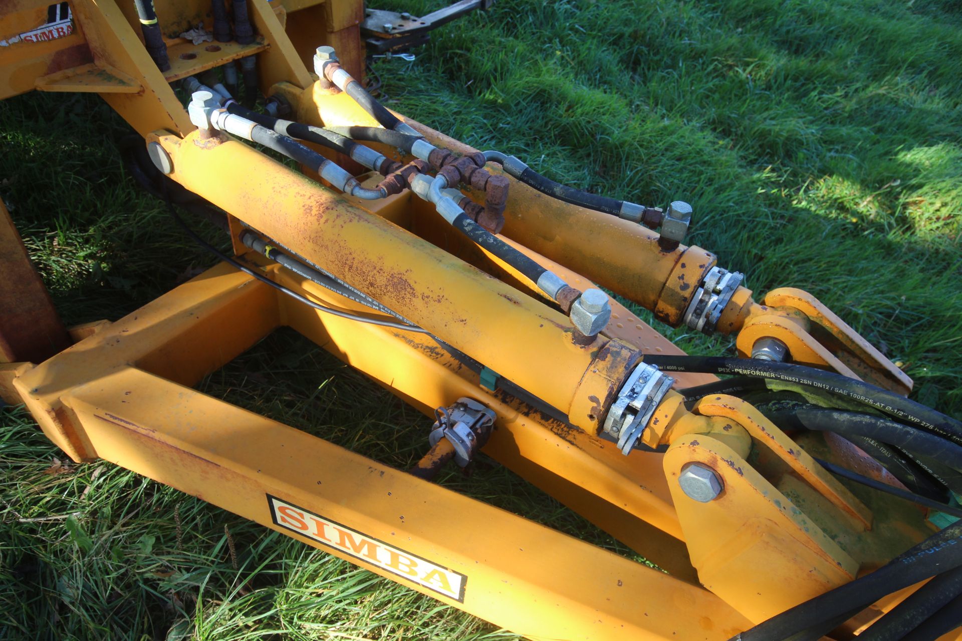 Simba 4.6m hydraulic folding Cultipress. Serial number 99970051. Comprising two rows of rigid leg - Image 11 of 48